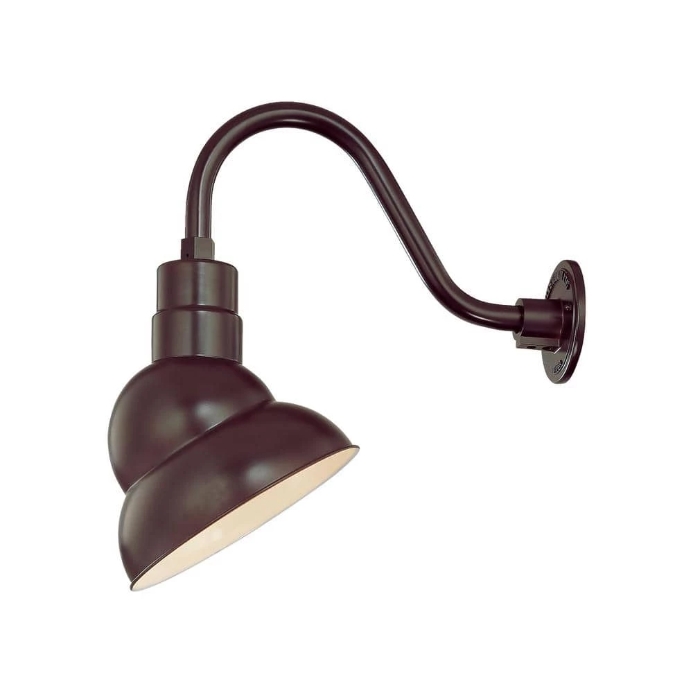 R Series 1-Light 11 in. Architectural Bronze Emblem Shade by Millennium Lighting 1 R Series 1-Light 11 in. Architectural Bronze Emblem Shade by Millennium Lighting