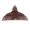 R Series 1-Light 15 in. Architect Bronze Warehouse Shade by Millennium Lighting