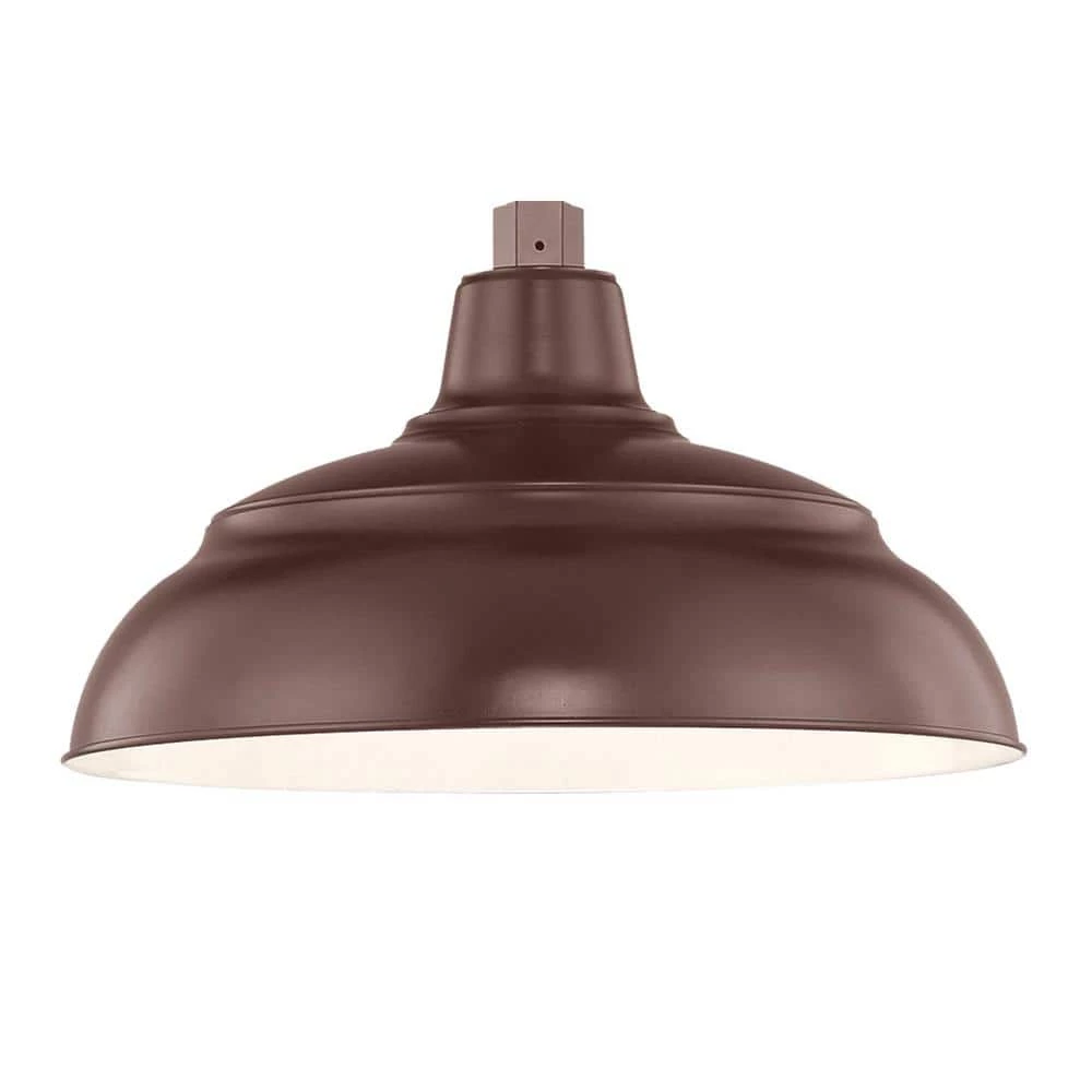 R Series 1-Light 15 in. Architect Bronze Warehouse Shade by Millennium Lighting 1 R Series 1-Light 15 in. Architect Bronze Warehouse Shade by Millennium Lighting