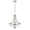 2-Lights 17 in. Brushed Nickel Chandelier by Millennium Lighting