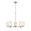 Coley 5-Light 25 in. Brushed Nickel Hardwired Chandelier (1-Pack) by Millennium Lighting