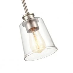1-Light 5 in. Brushed Nickel Mini Pendant by Millennium Lighting -Millennium Lighting Shop brushed nickel millennium lighting pendant lights 3611 bn fa 1000