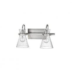 16 in. 2-Light Brushed Nickel Vanity Light by Millennium Lighting