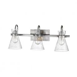 24 in. 3-Light Brushed Nickel Vanity Light by Millennium Lighting