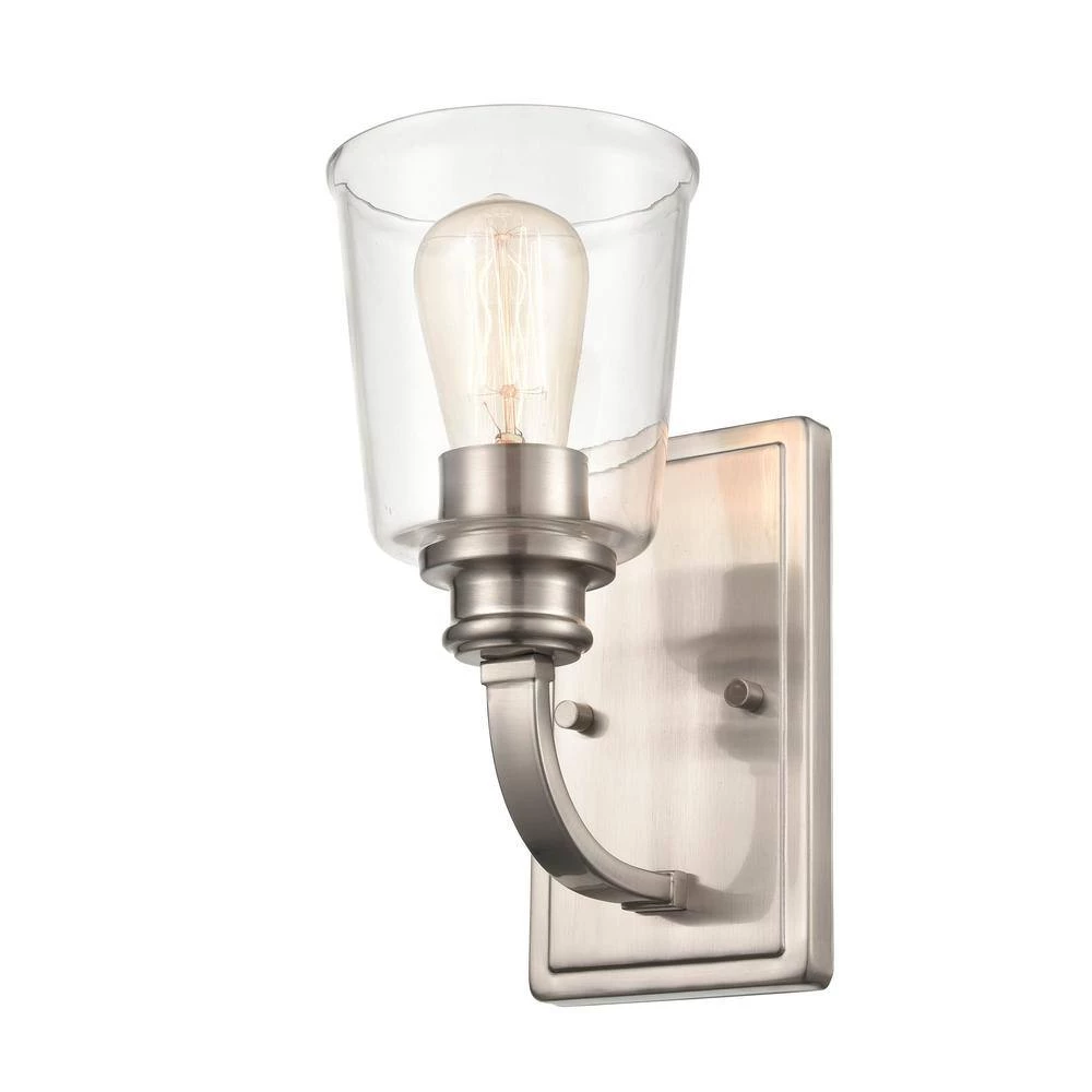 1 Light 5 in. Brushed Nickel Sconce by Millennium Lighting 2 1 Light 5 in. Brushed Nickel Sconce by Millennium Lighting - Image 2