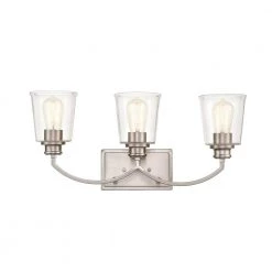 23 in. 3-Light Brushed Nickel Vanity Light by Millennium Lighting