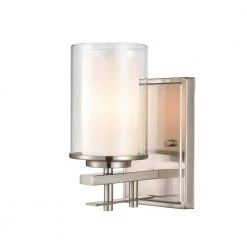 4.75 in. 1-Light Brushed Nickel Sconce by Millennium Lighting