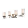31 in. 4-Light Brushed Nickel Vanity Light by Millennium Lighting