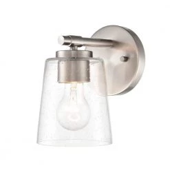 5 in. 1-Light Brushed Nickel Sconce by Millennium Lighting