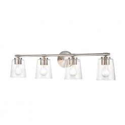 34 in. 4-Light Brushed Nickel Vanity Light by Millennium Lighting