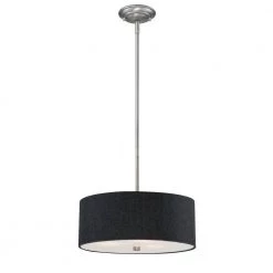 3-Light 15 in. Brushed Pewter Mini Pendant by Millennium Lighting