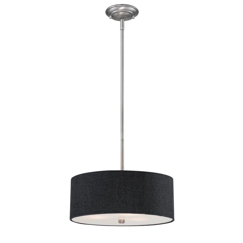 3-Light 15 in. Brushed Pewter Mini Pendant by Millennium Lighting 1 3-Light 15 in. Brushed Pewter Mini Pendant by Millennium Lighting