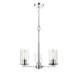 Verlana 3-Light 19 in. Chrome Hardwired Chandelier (1-Pack) by Millennium Lighting -Millennium Lighting Shop chrome millennium lighting chandeliers 2713 ch 4f 1000