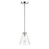 7.75 in. 1-Light Chrome Pendant by Millennium Lighting