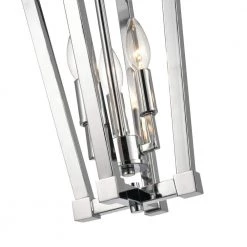 9 in. 3-Light Chrome Pendant by Millennium Lighting