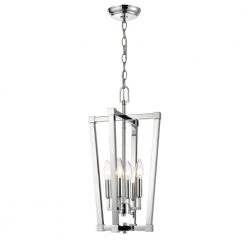 11 in. 4-Light Chrome Pendant by Millennium Lighting