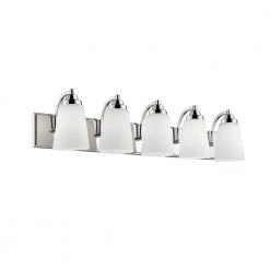 5-Light 36 in. Chrome Vanity Light by Millennium Lighting