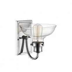 8 in. 1-Light Chrome Sconce by Millennium Lighting