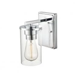 Verlana 1-Light 4.33 in. Chrome Hardwired Sconce (1-Pack) by Millennium Lighting 9 Verlana 1-Light 4.33 in. Chrome Hardwired Sconce (1-Pack) by Millennium Lighting -Millennium Lighting Shop chrome millennium lighting vanity lighting 2701 ch 44 1000