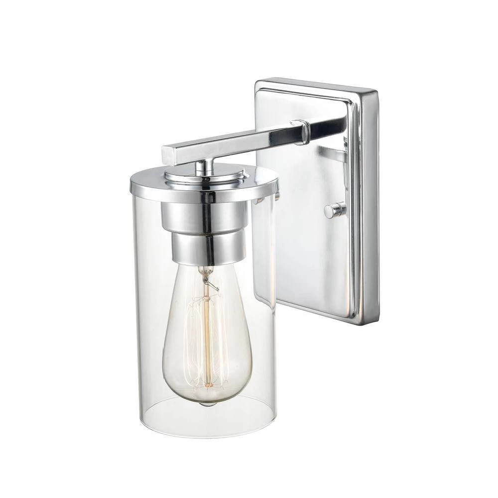 Verlana 1-Light 4.33 in. Chrome Hardwired Sconce (1-Pack) by Millennium Lighting 3 Verlana 1-Light 4.33 in. Chrome Hardwired Sconce (1-Pack) by Millennium Lighting - Image 3