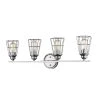 32 in. 4-Light Chrome Vanity Light by Millennium Lighting