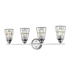 32 in. 4-Light Chrome Vanity Light by Millennium Lighting