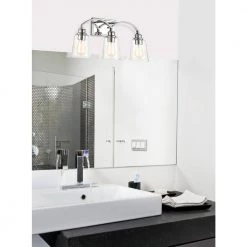 23 in. 3-Light Chrome Vanity Light by Millennium Lighting -Millennium Lighting Shop chrome millennium lighting vanity lighting 3603 ch 31 1000