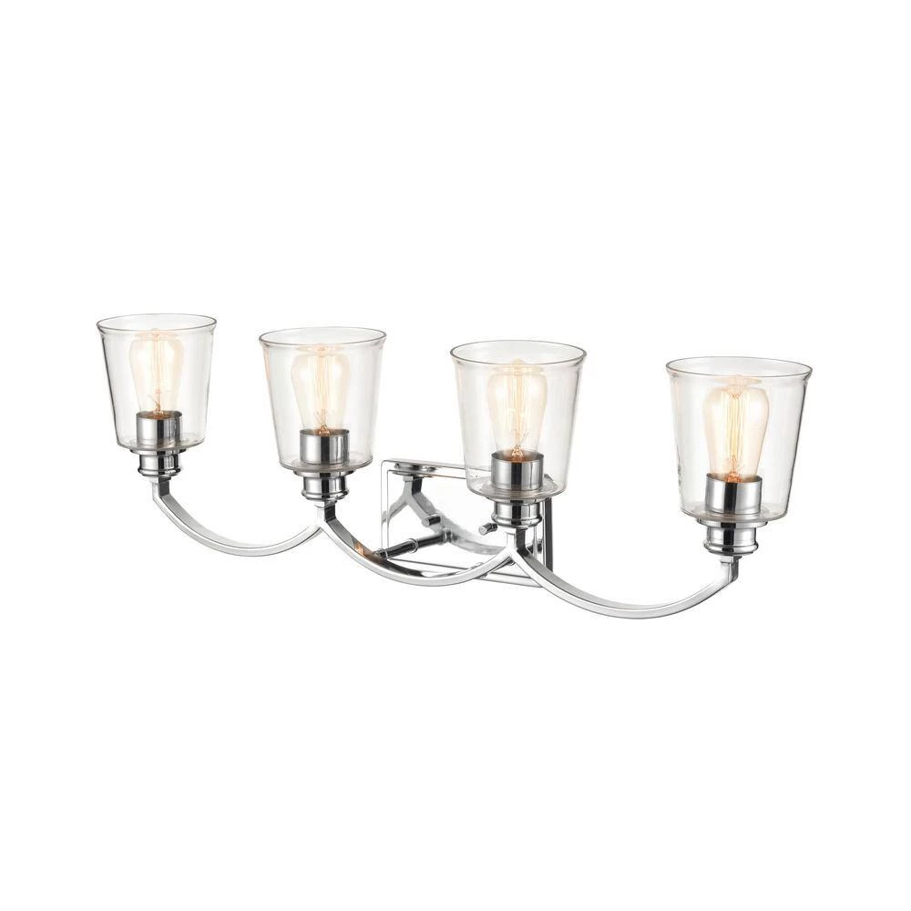 31 in. 4-Light Chrome Vanity Light by Millennium Lighting 2 31 in. 4-Light Chrome Vanity Light by Millennium Lighting - Image 2