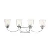 31 in. 4-Light Chrome Vanity Light by Millennium Lighting