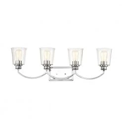 31 in. 4-Light Chrome Vanity Light by Millennium Lighting