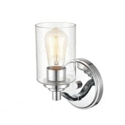 1-Light 4.375 in. Chrome Wall Sconce by Millennium Lighting -Millennium Lighting Shop chrome millennium lighting vanity lighting 3681 ch 1f 1000