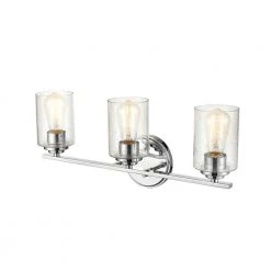 22 in. 3-Light Chrome Vanity Light by Millennium Lighting -Millennium Lighting Shop chrome millennium lighting vanity lighting 3683 ch 1f 1000