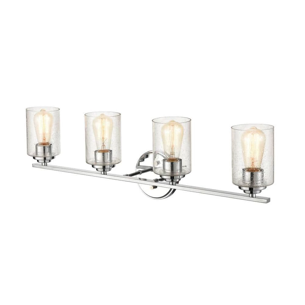 31.125 in. 4-Light Chrome Vanity Light by Millennium Lighting 5 31.125 in. 4-Light Chrome Vanity Light by Millennium Lighting - Image 5
