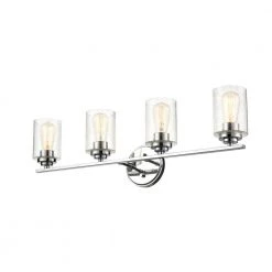 31.125 in. 4-Light Chrome Vanity Light by Millennium Lighting 7 31.125 in. 4-Light Chrome Vanity Light by Millennium Lighting -Millennium Lighting Shop chrome millennium lighting vanity lighting 3684 ch 4f 1000