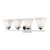 31.5 in. 4-Light Chrome Vanity Light by Millennium Lighting