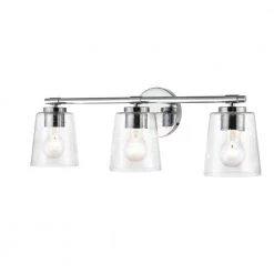 24.5 in. 3-Light Chrome Vanity Light by Millennium Lighting