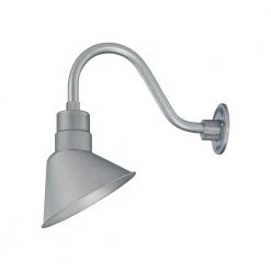 R Series 1-Light 11 in. Galvanized Angle Shade by Millennium Lighting