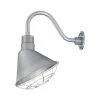 R Series 1-Light 13 in. Galvanized Angle Shade by Millennium Lighting