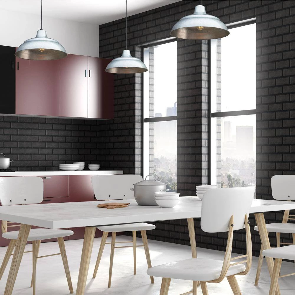 R Series 1-Light 15 in. Galvanized Warehouse Shade by Millennium Lighting 2 R Series 1-Light 15 in. Galvanized Warehouse Shade by Millennium Lighting - Image 2