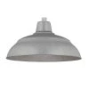 R Series 1-Light 18 in. Galvanized Warehouse Shade by Millennium Lighting
