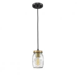 1-Light 4.75 in. Mini Pendant by Millennium Lighting