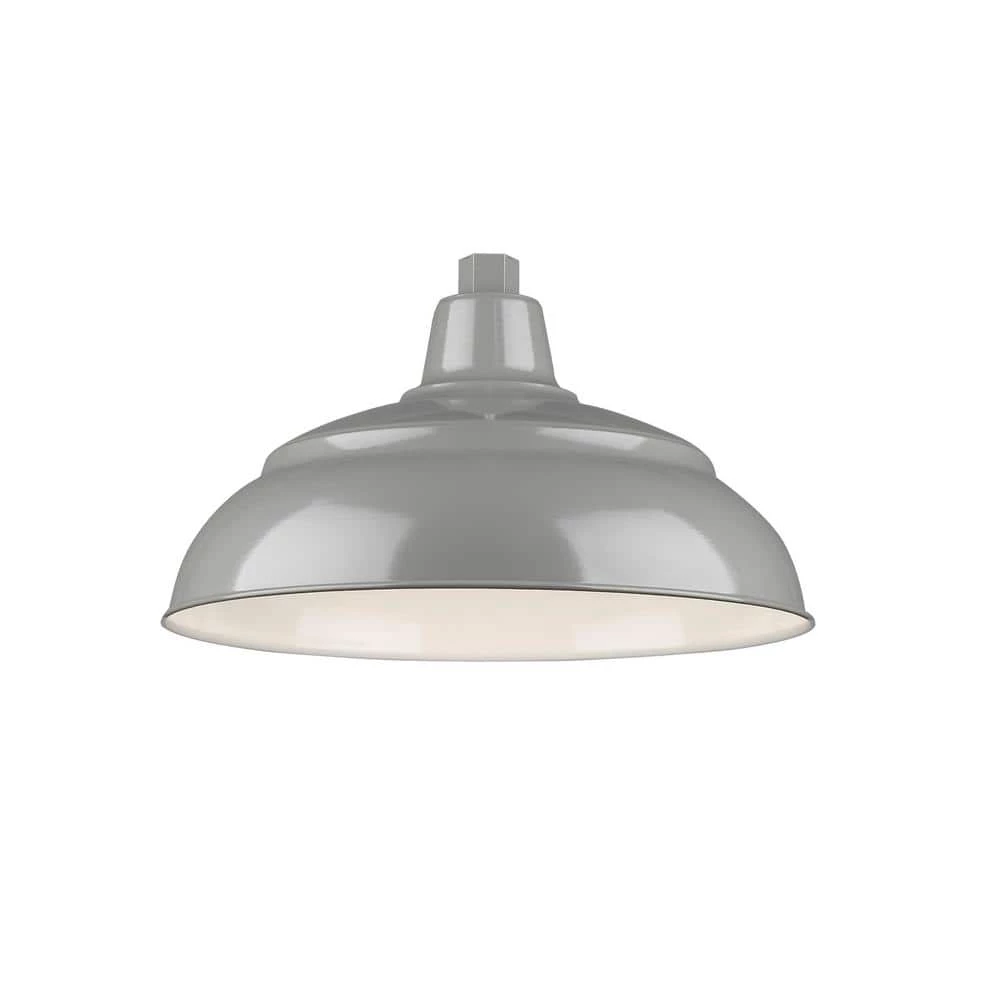 R Series 1-Light 15 in. Gray Warehouse Shade by Millennium Lighting 1 R Series 1-Light 15 in. Gray Warehouse Shade by Millennium Lighting