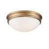 10 in. 1-Light Heirloom Bronze Flush mount by Millennium Lighting