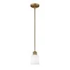 1-Light 5 in. Heirloom Bronze Mini Pendant by Millennium Lighting