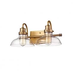 17 in. 2-Light Heirloom Bronze Vanity Light by Millennium Lighting