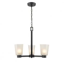 Coley 3-Light 18.875 in. Matte Black Hardwired Chandelier (1-Pack) by Millennium Lighting 6 Coley 3-Light 18.875 in. Matte Black Hardwired Chandelier (1-Pack) by Millennium Lighting -Millennium Lighting Shop matte black millennium lighting chandeliers 4263 mb 4f 1000