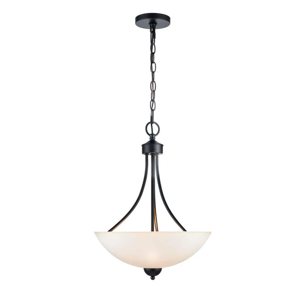 2-Light 15 in. Matte Black Pendant by Millennium Lighting 2 2-Light 15 in. Matte Black Pendant by Millennium Lighting - Image 2