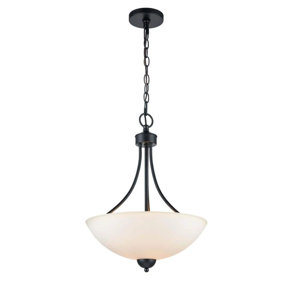 2-Light 15 in. Matte Black Pendant by Millennium Lighting 1 2-Light 15 in. Matte Black Pendant by Millennium Lighting