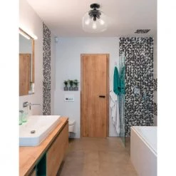 5-Light Matte Black Semi-Flush Ceiling Flush mount by Millennium Lighting 7 5-Light Matte Black Semi-Flush Ceiling Flush mount by Millennium Lighting -Millennium Lighting Shop matte black millennium lighting flush mount lights 9713 mb 31 1000