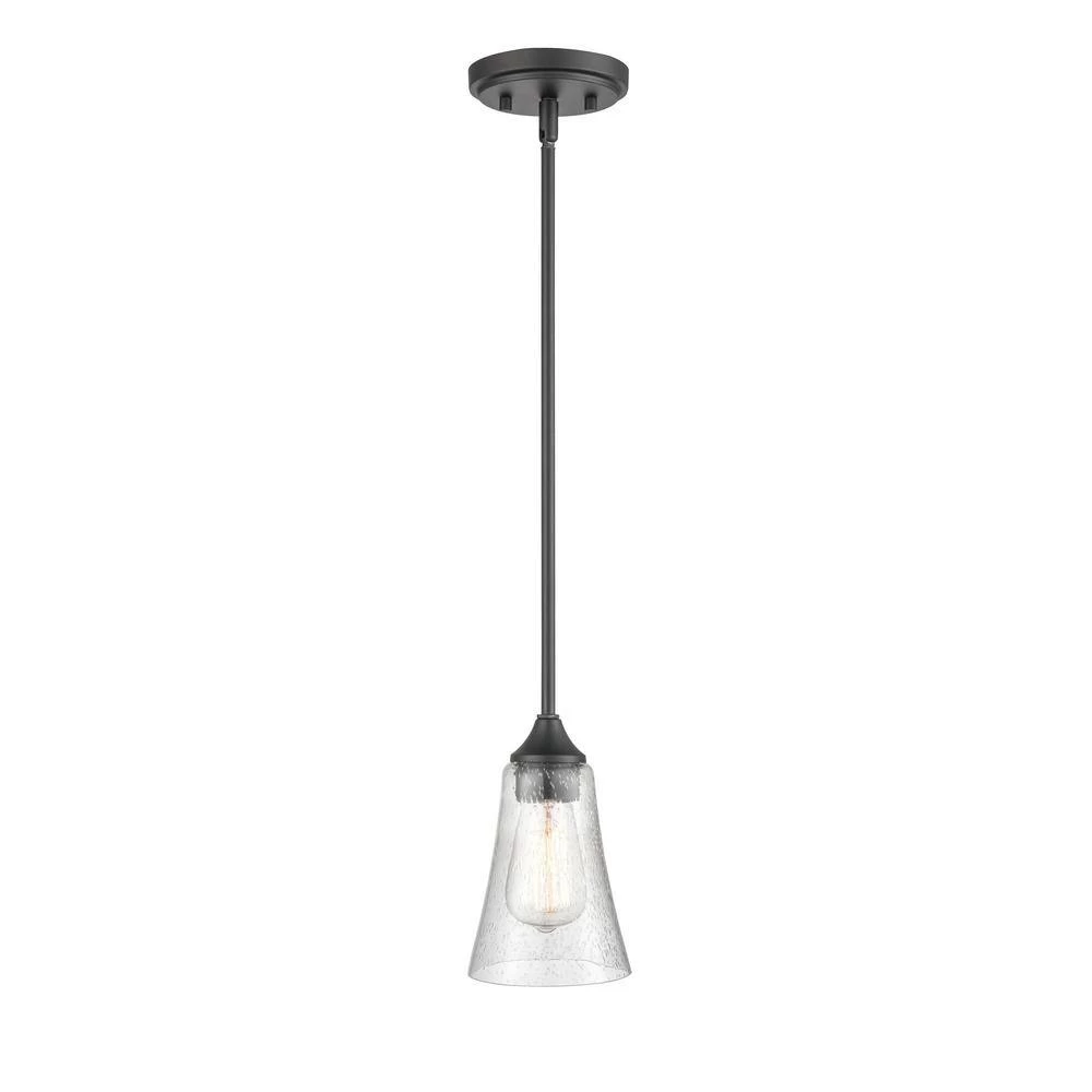 Natalie 1-Light 5 in. Matte Black Hardwired Pendant (1-Pack) by Millennium Lighting 5 Natalie 1-Light 5 in. Matte Black Hardwired Pendant (1-Pack) by Millennium Lighting - Image 5